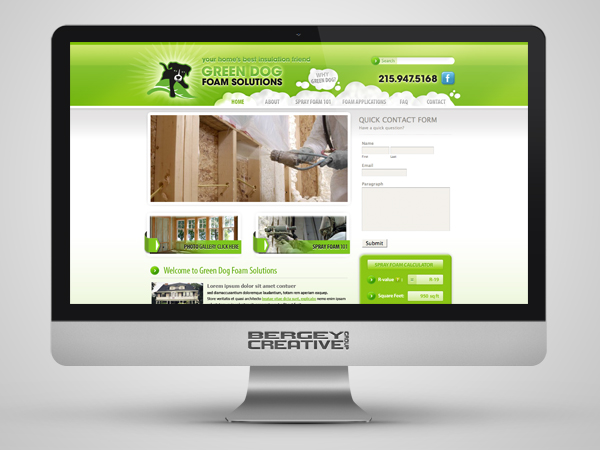 Green Dog websites